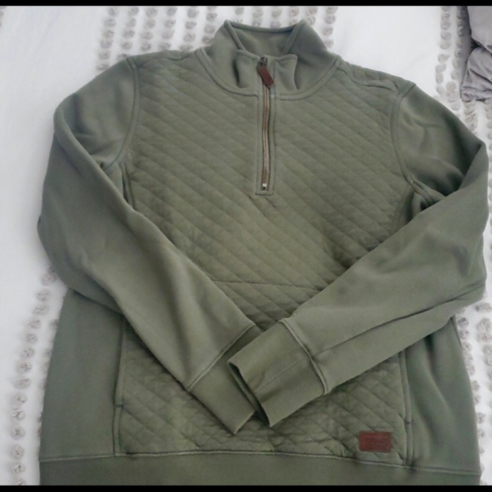L.l. Bean quilted sweater